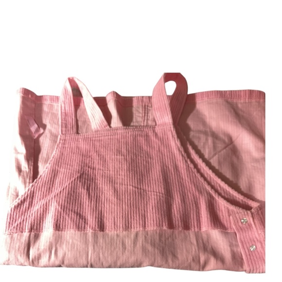 Sugar Thrillz Pink Corduroy Overall Dress - Picture 8 of 10